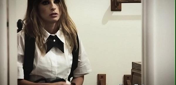  Taboo schoolgirl doggystyled after classes